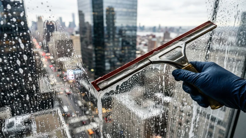 Window and glass cleaning